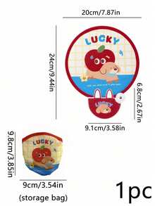 Zazumi 1PC/2PCS Cute Cartoon-Patterned Portable Mini Fan, Foldable And Easy To Store, Perfect For Summer Outdoor Cooling. Mini Pocket Fan. - multicolor - View 13