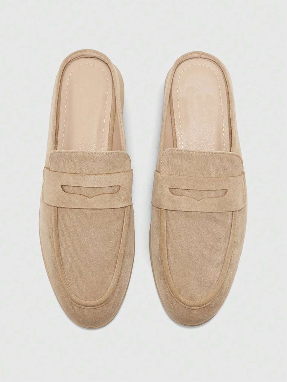 CUCCOO BIZCHIC Fashion Versatile Dating Workplace Elegant Casual Simple Comfortable Back Empty Portable Women's Flat Shoes