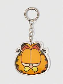 GARFIELD | SHEIN 卡通橘貓壓克力鑰匙圈，可愛動物包包掛飾 - 多色15 - 查看 3