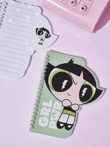 THE POWERPUFF GIRLS X Joivida Buku Memo Berwarna-warni yang Cocok untuk Pelajar dan Pekerja Kantoran - Satu-Ukuran - View 8