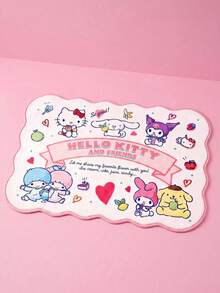 HELLO KITTY AND FRIENDS | Joivida 1件授權卡通地毯，柔軟絨毛地板墊，可愛角色設計，舒適多彩家居裝飾，適合臥室、客廳、沙發或兒童房，為您的空間增添趣味與舒適感 - 1PC - 查看 2