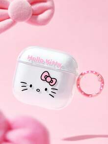 HELLO KITTY AND FRIENDS | SHEIN حافظة سماعة بلوتوث بنمط كرتوني واقية ومضادة للسقوط مع قلادة، مناسبة ل- IPod - متعدد الألوان - مشاهدة 1