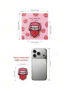 POKOJA LAND Cool Cat Holding Heart Fridge Magnet, 1pc,Red,Kawaii Refrigerator Magnet, Strong Magnetic Acrylic Meme Kitchen Decor, Cat Lover Gift, Only Partial To You, PokojaLand&Luluni - red - View 8