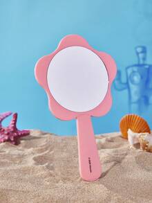 SpongeBob SquarePants | Joivida 1件裝卡通圖案手持鏡 浴室鏡 - 均碼 - 查看 2