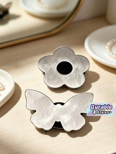2/8pcs New Floral Butterfly Magnetic Weighted Buckle, Windproof Magnet Pendant For Curtain Tablecloth Decor