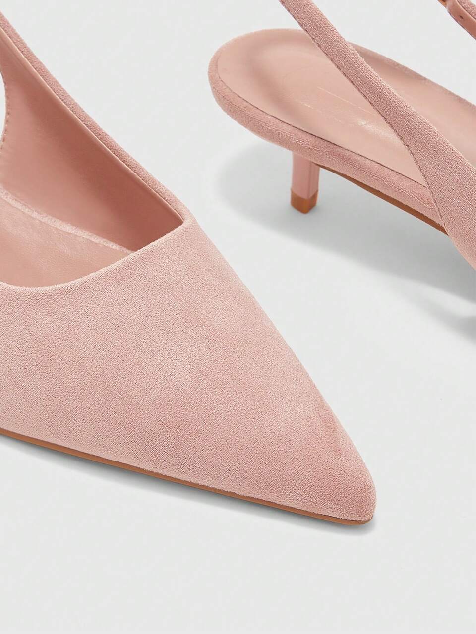 CUCCOO BIZCHIC New Pink Thin Heel Pointed Fashion Versatile Women's High Heel Shoes