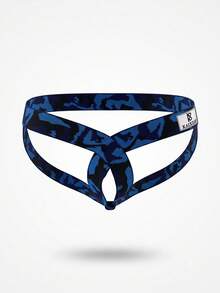 DrisQ DrisQ Men's Sexy Ring Double Thong - Blue - View 4