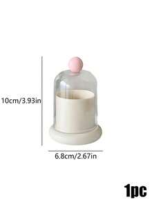 Joivida 1pc Household Cotton Swab Storage Box With Lid, Dental Floss Storage Tube, Bathroom Vanity Dustproof And Moisture-Proof, Multi-Functional Miscellaneous Item Storage Box. - multicolor - View 14