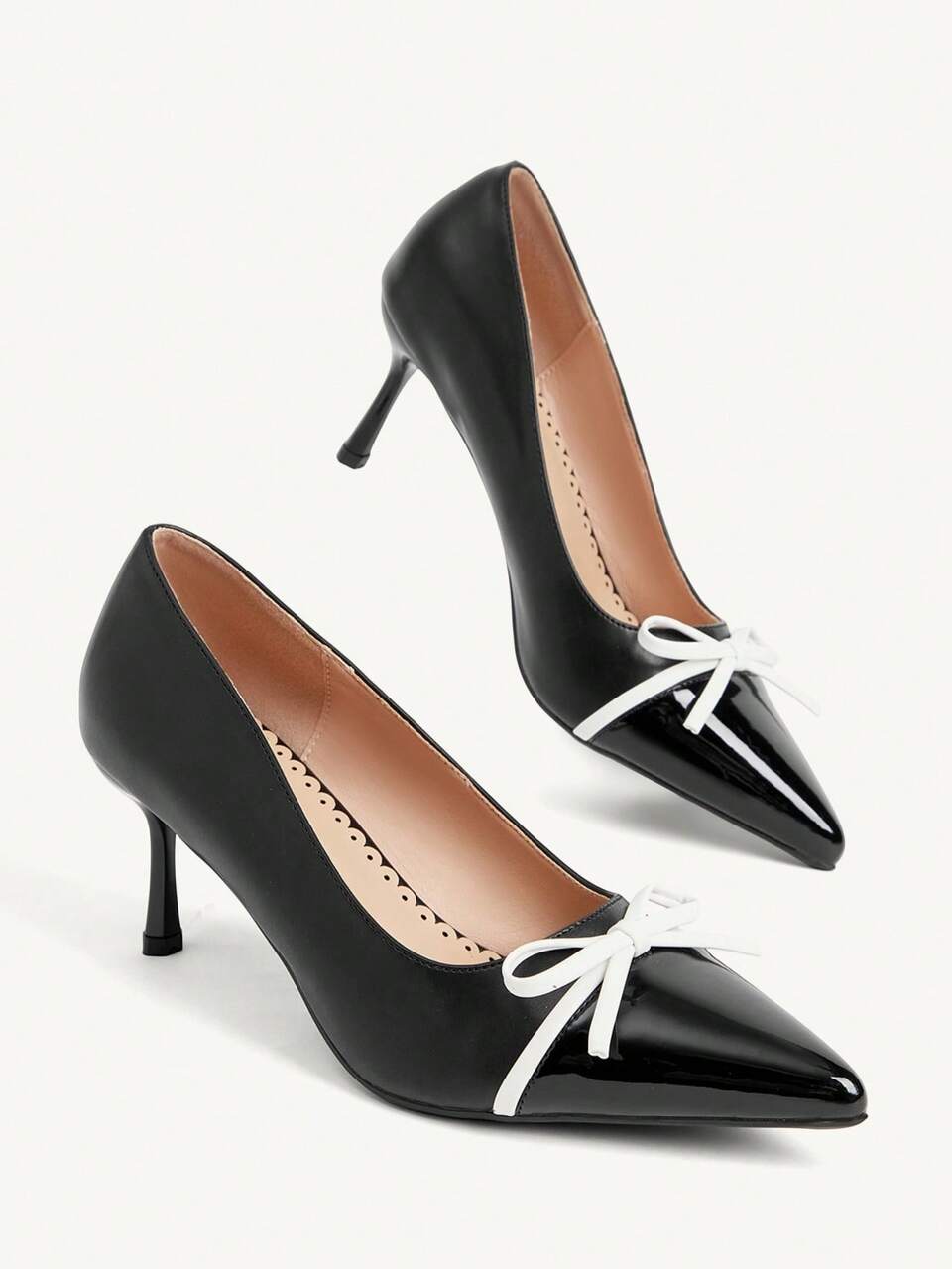 CUCCOO CHICEST Women Shoes Pointed Thin High Heels Apricot Simple And Comfortable Commuting Daily Versatile To Work Women's High Heels Shoes Temperament Fashion