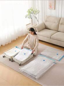 Multi-Combination Compression Bags Are Suitable For Suitcases, Spring, Summer, Autumn And Winter Clothing, Travel And Vacation, Wardrobes And Closets, Back-To-School Season, School Dormitories, And Multiple Uses. - View 9