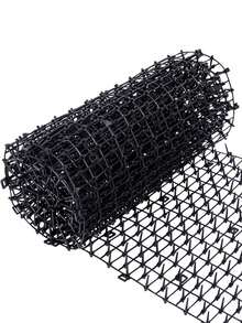 1 Roll 30*100cm Black Pp Material Cat Repellent Mat, Effective Cat & Dog Deterrent For Indoor/Outdoor Potted Plants & Lawn Protection Mat - black - View 6