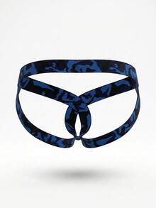 DrisQ DrisQ Men's Sexy Ring Double Thong - Blue - View 5