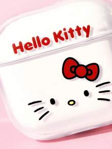 HELLO KITTY AND FRIENDS | SHEIN 卡通圖案防摔保護藍牙耳機保護套附吊飾，適用於 iPod - 彩色 - 查看 5