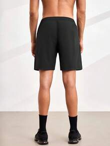 Driftmere Men's Loose Fit Athletic Shorts, Suitable For Sports, Fitness, Running, Gym Wear Black Summer - Black - View 3
