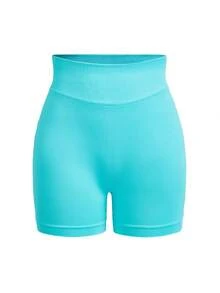 Velisys Velisys 2pcs Women's High Waist Seamless Compression Shorts, Butt Lifting Workout Yoga Running Fitness 3/4 Shorts - Multicolor - View 6