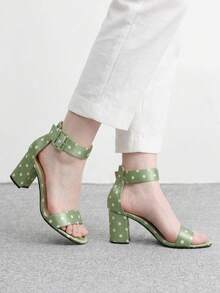 綠色波點