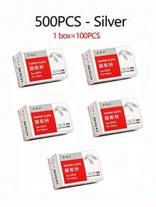 Paper Clips, Loose Bookmarks, Plastic Packaging, Colored Paper Clips, Adhesive Packaging, Return Needles, Office Supplies - Multicolor - View 16