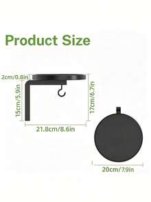 Metal Wall-Mounted Bird Feeder With Hook, Outdoor Garden Yard Decor, Easy Installation - A - View 2