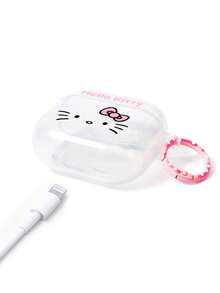 HELLO KITTY AND FRIENDS | SHEIN حافظة سماعة بلوتوث بنمط كرتوني واقية ومضادة للسقوط مع قلادة، مناسبة ل- IPod - متعدد الألوان - مشاهدة 4