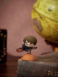 HARRY POTTER X Joivida 1 Pc Mini Cartoon Figurine Decor, Magical Cartoon Print, Resin Material, Stable Flat Base, Hand-Painted Detail, Party Favor Gift, For Collectors, Perfect Display Piece - one-size - View 10