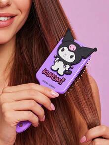 HELLO KITTY AND FRIENDS | Joivida Inflatable Cushion Comb, Fun And Cute Cartoon Design, Lightweight Travel Comb Suitable For Home And Trips, Perfect Gift For Friends And Holidays - one size fits all - View 2