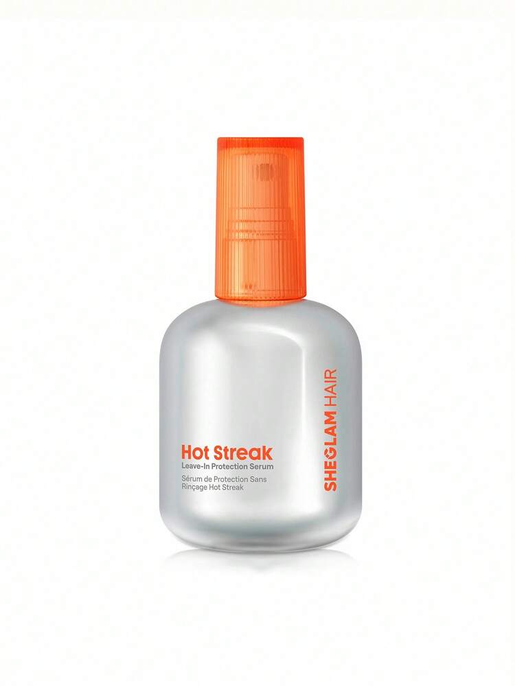 SHEGLAM HAIR Hot Streak Leave-In Protection Serum-150ml/5Fl Oz,Heat Protectant Spray For Hair,Hair Mask Hair Serum Hot Streak Hair Protection Hair Treatment Serum,All-In-One Leave-In Spray Light As Air Protects And Defends Against Damage Protects Against UV Damage Strengthens,Nourishes,Moisturizes Hair Suitable For All Hair Types Curly Hair Products Gift Pink Makeup Beach Festivals Hair Care Vacation Summer Hair Accerssories Back To School Travel - Clear - View 11