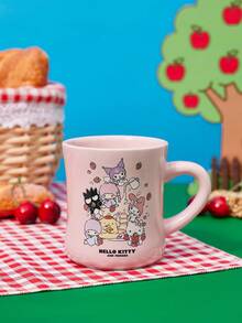 HELLO KITTY AND FRIENDS | Joivida 咖啡馬克杯 –「咖啡永遠是個好主意」16盎司白色陶瓷杯，適用於居家、辦公室或露營早晨，適合茶飲與熱可可愛好者的趣味禮物，易於清潔 - B.粉色 - 查看 4