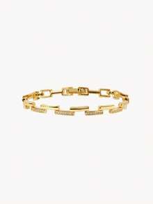 Opalesca Fashion Light Luxury Bracelet - Yellow Gold - View 6