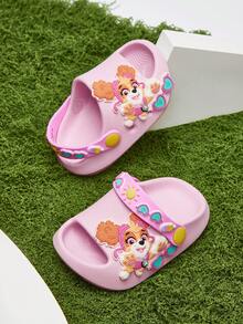Cozy Pixies | PAW Patrol Cute Cartoon Pink Children's Foot Slippers, Suitable For Young Children And Children, Quick-Drying, Light And Durable EVA Material, Suitable For Indoo - Baby Pink - View 8