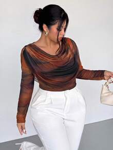 Plus Size T-Shirts - 米色 - 查看 11