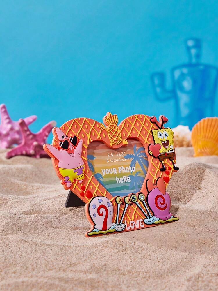 SpongeBob SquarePants | Joivida 1pc Collaboration Bright Orange Cartoon Character & Alphabet Magnetic Refrigerator Sticker, Cute Fridge Magnet, Fun For Home Kitchen D R, Office, Dorm, Also A Unique Personalized Gift For Anniversary, Birthday, Party Favor Or Stocking Stuffer - 1PC - View 6