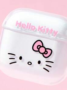 HELLO KITTY AND FRIENDS | SHEIN حافظة سماعة بلوتوث بنمط كرتوني واقية ومضادة للسقوط مع قلادة، مناسبة ل- IPod - متعدد الألوان - مشاهدة 5