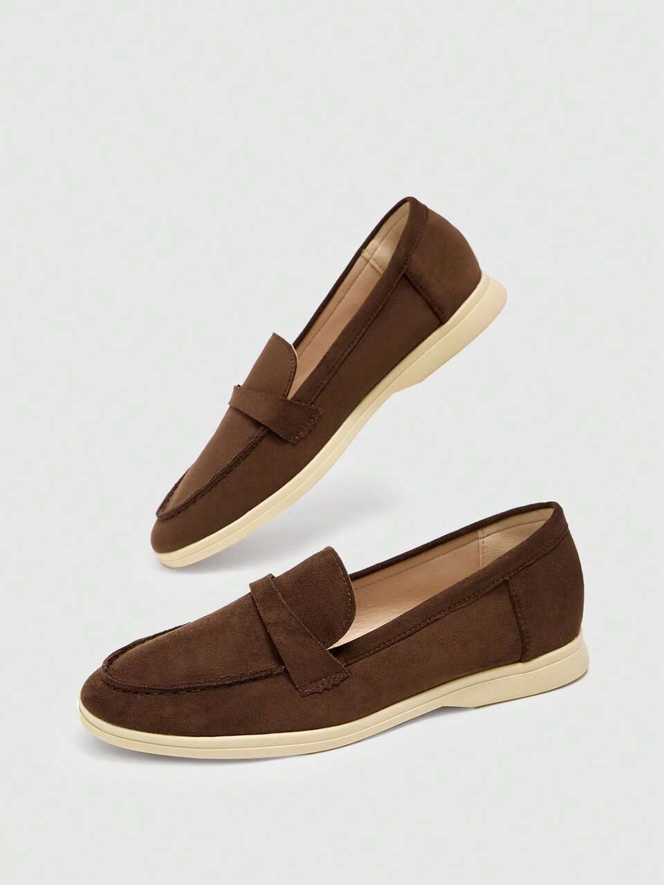 CUCCOO BIZCHIC Women's Casual Comfortable Slip-On Loafers For Daily Commute & Versatile Wear For Christmas Valentine's Day
