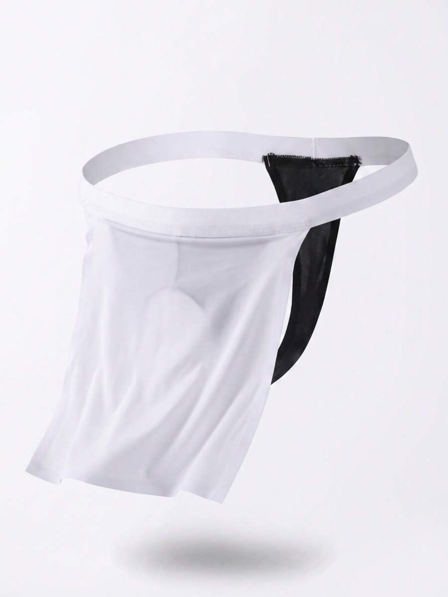 DrisQ DrisQ 1件男士黑色網眼內褲 - 白色 - 查看 1