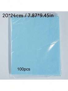 Filter Pengumpul Debu Kuku 100 Buah 19*24cm/Lembar Kertas Filter Pengumpul Debu Penyedot Debu Kuku Pengganti Anti Debu untuk Kertas Filter Penyedot Debu Kuku Aksesori Debu Mesin Manikur - MultiWarna - View 12