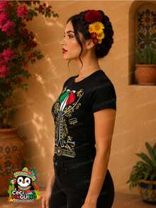 Women T-Shirts - Black - View 3