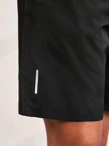 Driftmere Men's Loose Fit Athletic Shorts, Suitable For Sports, Fitness, Running, Gym Wear Black Summer - Black - View 6