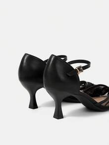 CUCCOO HITCHD Women's Gauze Net Shoes - List One Black - View 5