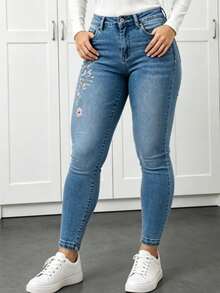 Women Jeans - Baby Blue - View 13