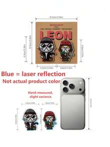 POKOJA LAND Mathilda & Leon Cat Fridge Magnets, Set Of 2, Cinema Refrigerator Magnet, Strong Magnetic Acrylic Meme Decor, Cat Lover Gift, Catscar Movie Series,PokojaLand&Luluni - 2 packs - View 8