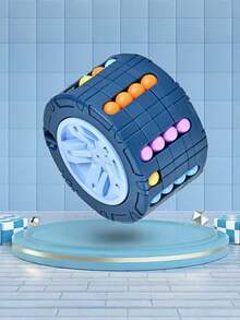 1pc 3D Rotating Stereo Maze Ball Cube, A Portable Educational Tabletop Game Suitable For Spatial Logic Training Enthusiasts, Educational Toy - Multicolor - View 6