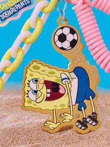 SpongeBob SquarePants | POKOJA LAND 1個系列卡通鑰匙圈，輕巧精緻，可愛吸睛。提供兩種款式（/派屈克）。可用作包包吊飾、行李吊牌或汽車鑰匙圈，適合日常通勤與旅行。也是送給朋友、閨蜜或自己在生日、情人節、聖誕節及其他節日的理想小禮物 - 彩色 - 查看 6