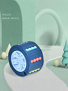 1pc 3D Rotating Stereo Maze Ball Cube, A Portable Educational Tabletop Game Suitable For Spatial Logic Training Enthusiasts, Educational Toy - Multicolor - View 8
