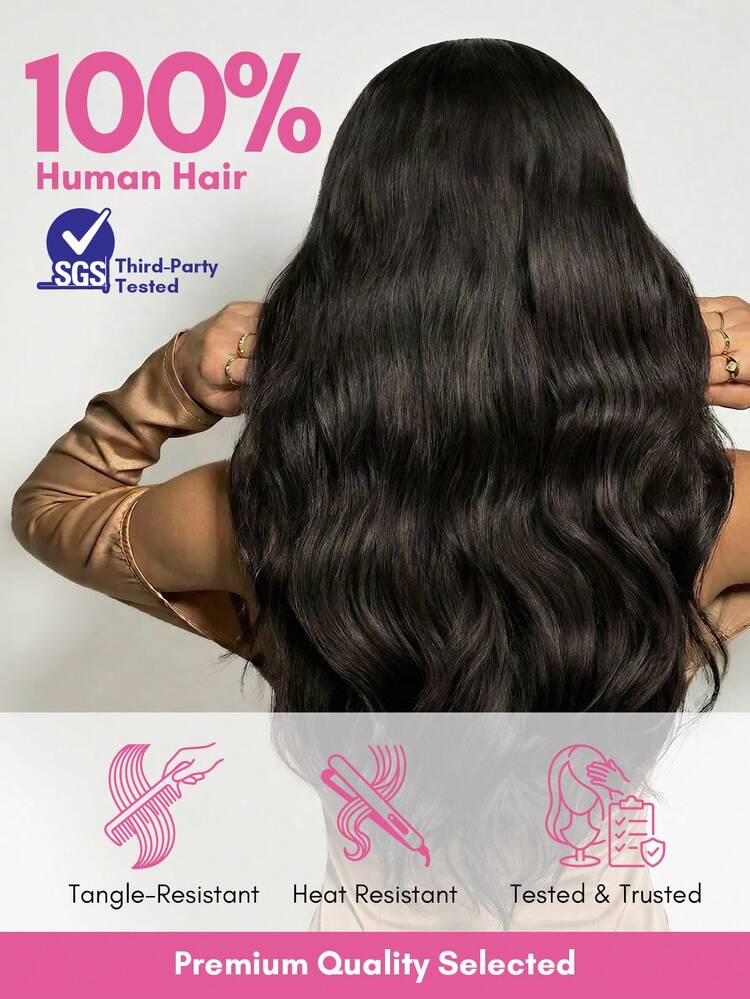 Boho Braids 100%人髮編髮髮束 波希米亞編髮 深波浪捲髮 4束/包 95g 全頭自然黑色散髮人髮接髮 無結編髮用 濕波浪 無髮簾 預分束編髮髮束 女用人髮接髮 - SNatural/4 - 查看 11