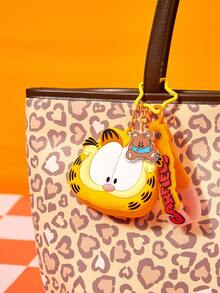 GARFIELD | POKOJA LAND 1pc Mini Coin Purse, Cute Style, PVC Material, Compact Portable Size, Spacious Interior, Great For Small Essentials Carry, For Women, Perfect Daily Item, Versatile And Fun Daily - one size fits all - View 5