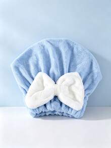 4pcs JapaneseStyle Hair Drying Caps For Women, HeadWrapped Design Crafted From Soft Coral Fleece Fabric With Super Water Absorption And Quick-Drying Performance It Easily Wraps Long Hair And Saves Hair From HighTemperature - Multicolor - View 5