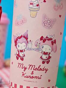 HELLO KITTY AND FRIENDS | Joivida 17.2oz 粉紅與紅色保溫杯，真空隔熱不鏽鋼，防漏蓋與攜帶繩 – 適合大多數杯架，非常適合在家喝早晨咖啡、公路旅行或辦公室，熱飲或冷飲，給粉絲的可愛禮物 - 紅色 - 查看 6