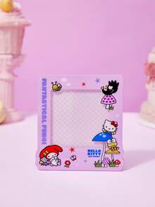HELLO KITTY AND FRIENDS | Joivida 1pc Cartoon Pattern Acrylic Magnetic Photo Frame Display Stand, Fits Mini 3-Inch Photos, Upright Design. Available In Two Cute Border Colors: Purple And Pink. Minimalist And Creative. Great For Party, Birthday, Holiday Gifts, Or Home And Desk D Ration. Magnets Not Included - one-size - View 11