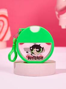 THE POWERPUFF GIRLS X POKOJA LAND 1個 30ml 動漫主題迷你噴霧瓶，可重複使用空細霧噴頭，附掛繩孔，防漏旅行收納瓶，三色可選，適合旅行、健身房、辦公室，粉絲趣味禮物 - 彩色 - 查看 6