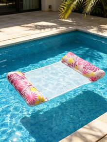 Adult Hammock‑Style Pool Float, 4‑In‑1 Multifunctional Inflatable PVC Water Hammock Leisure Float For Swimming Pools - Multicolor - View 6